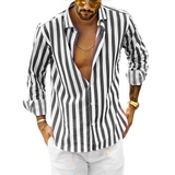 Island Summer Striped & Casual Shirt