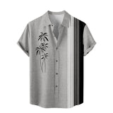 Men's Coconut Tree Printed Hawaiian Shirt