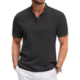 Striped Textured Polo Shirt