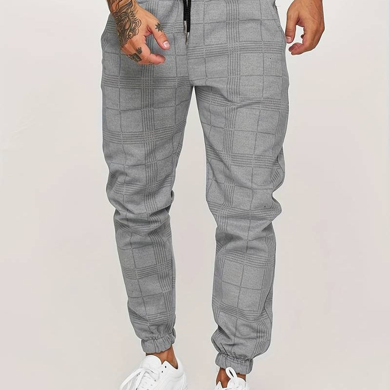 Comfortable Checkered Pants for Men