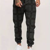 Comfortable Checkered Pants for Men