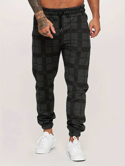 Comfortable Checkered Pants for Men
