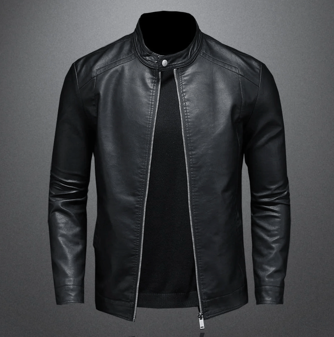 Casual Stand Collar Men's Jacket