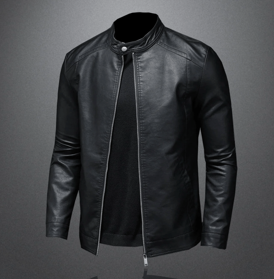 Casual Stand Collar Men's Jacket
