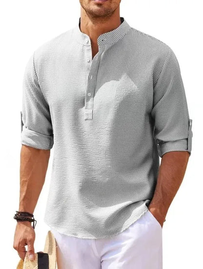 Lorenzo™ Cotton Linen Shirt