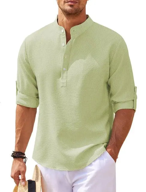 Lorenzo™ Cotton Linen Shirt