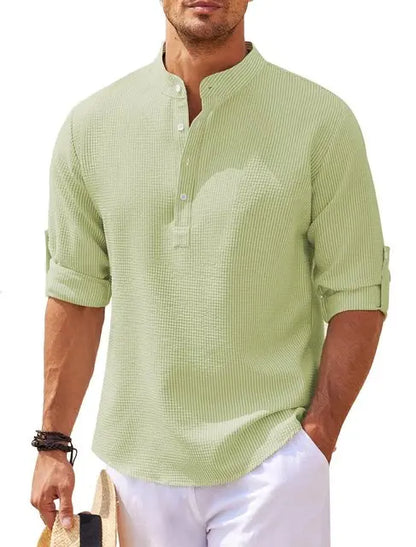 Lorenzo™ Cotton Linen Shirt