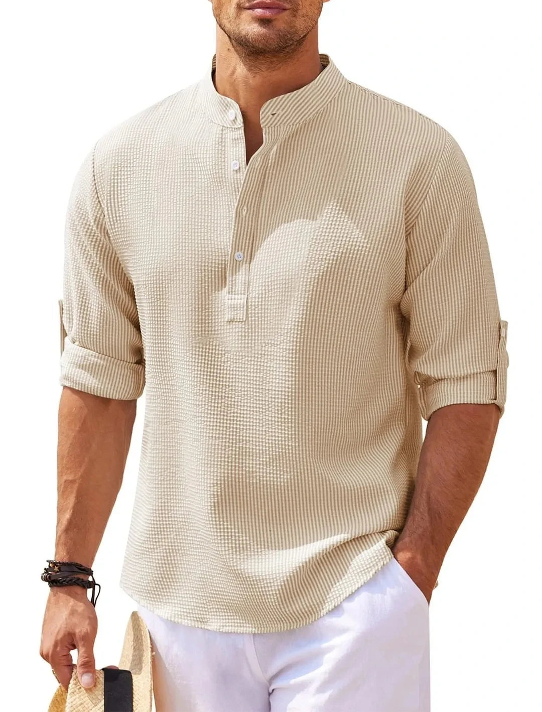 Lorenzo™ Cotton Linen Shirt