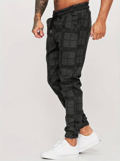 Comfortable Checkered Pants for Men