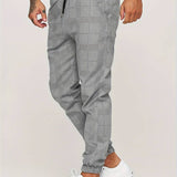 Comfortable Checkered Pants for Men