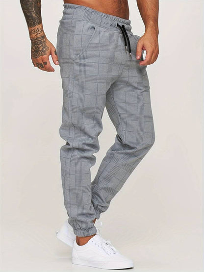 Comfortable Checkered Pants for Men