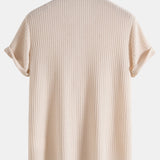 Massimo Waffle Knit Polo